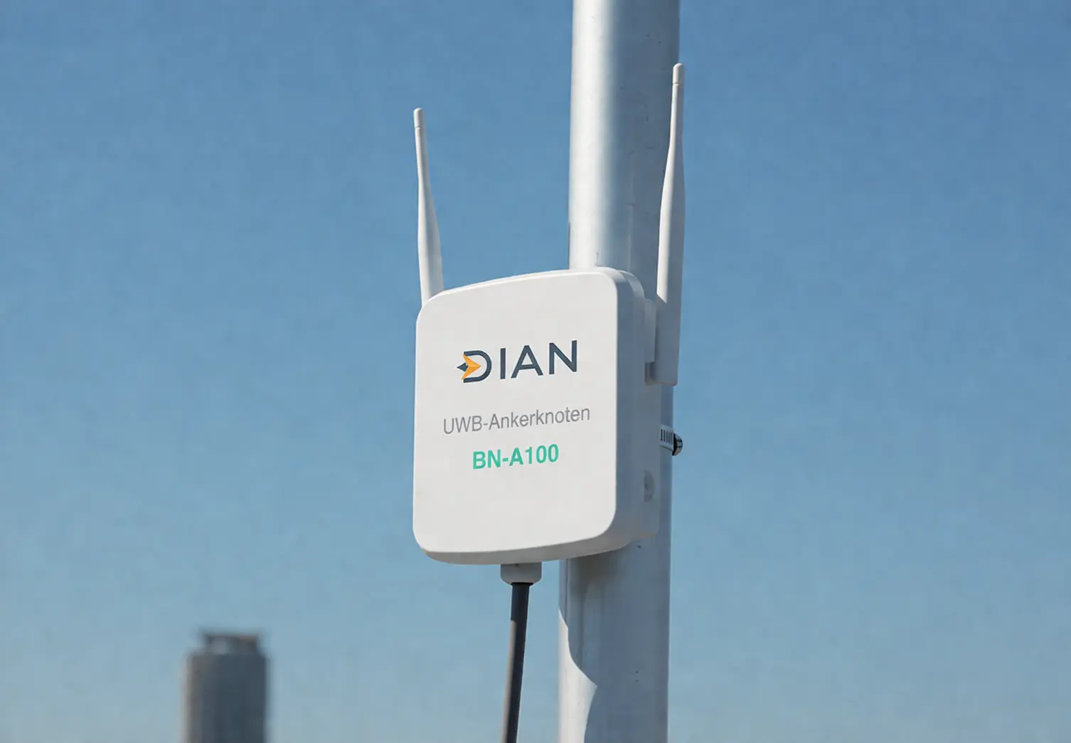 Dian UWB Sensor — Frontansicht