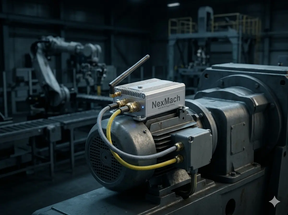 NexMach Sensor Unit — Predictive Maintenance Gerät